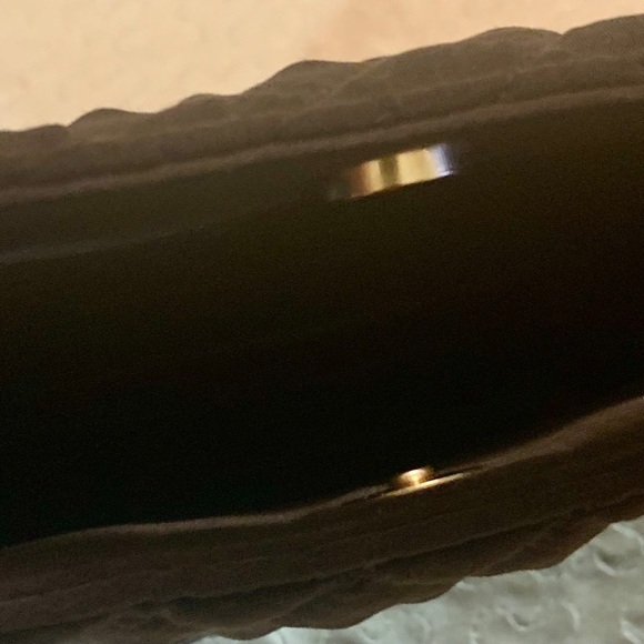 Classy Vera Bradley Chocolate Brown Diamond Quilted Bag - Picture 3 of 9